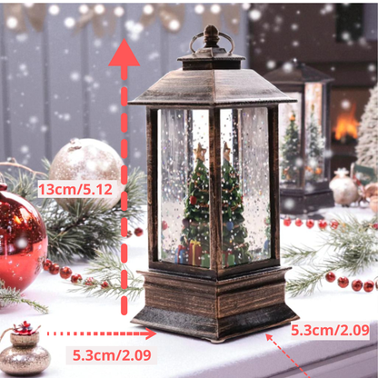 LED Christmas Lanterns (Floating Snow)