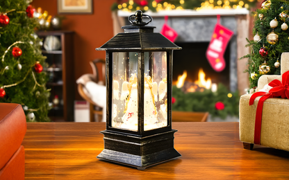 LED Christmas Lanterns (Floating Snow)